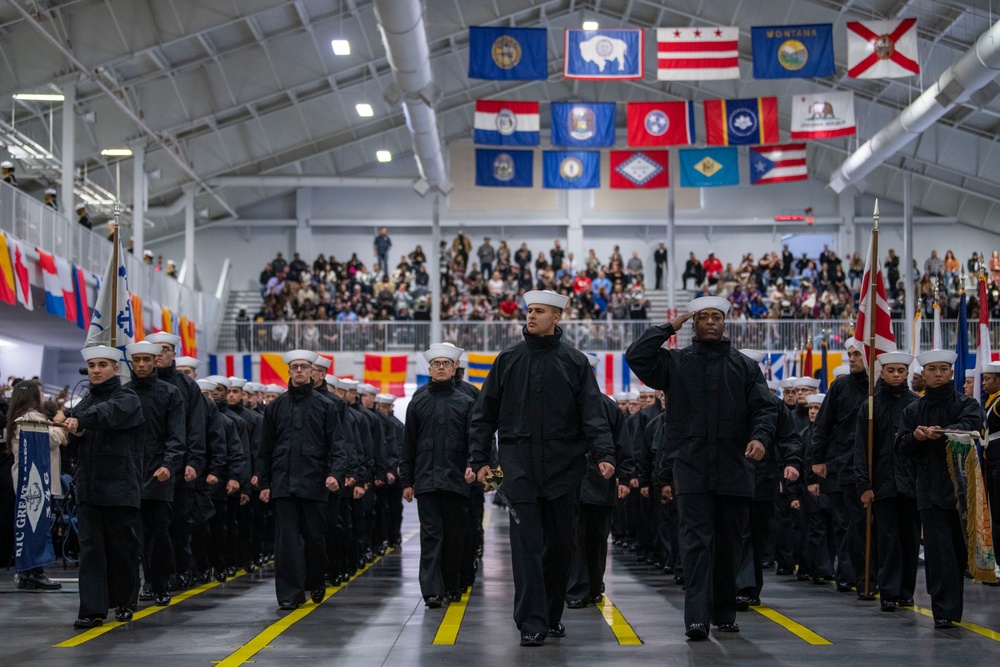 Recruit Training Command Pass in Review