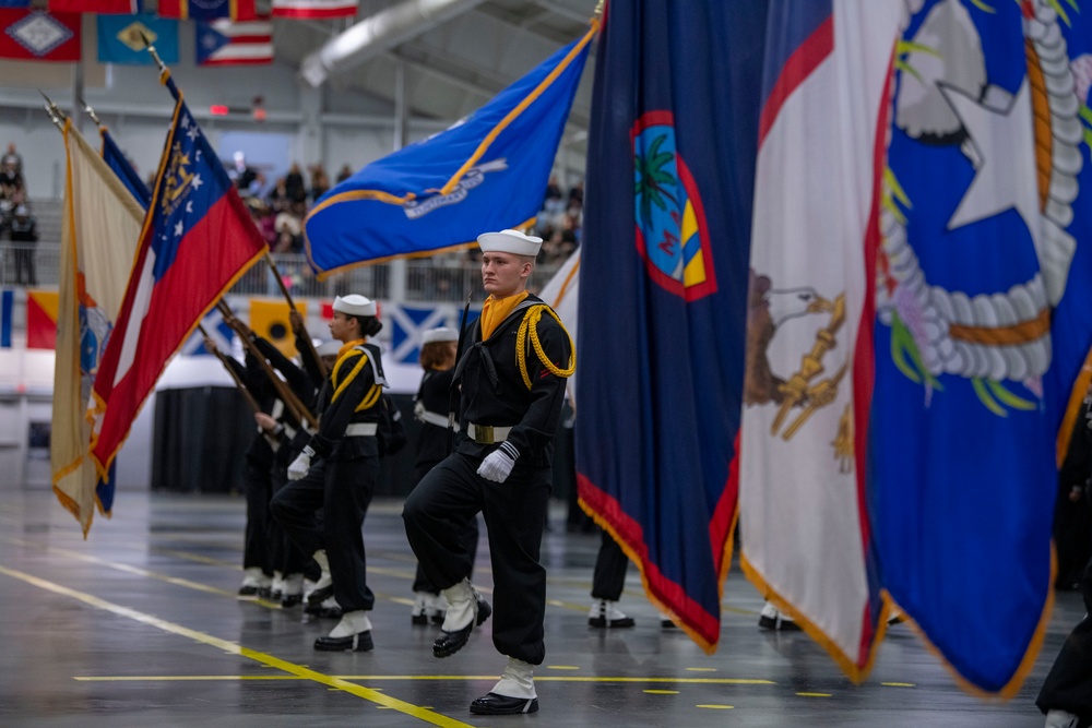 Recruit Training Command Pass in Review