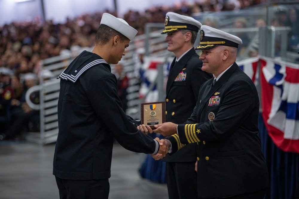 Recruit Training Command Pass-in-Review Award Winners