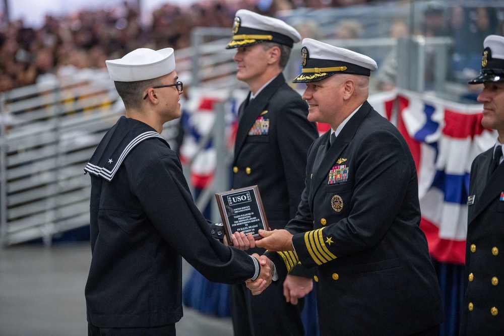 Recruit Training Command Pass-in-Review Award Winners