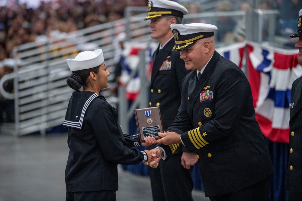 Recruit Training Command Pass-in-Review Award Winners