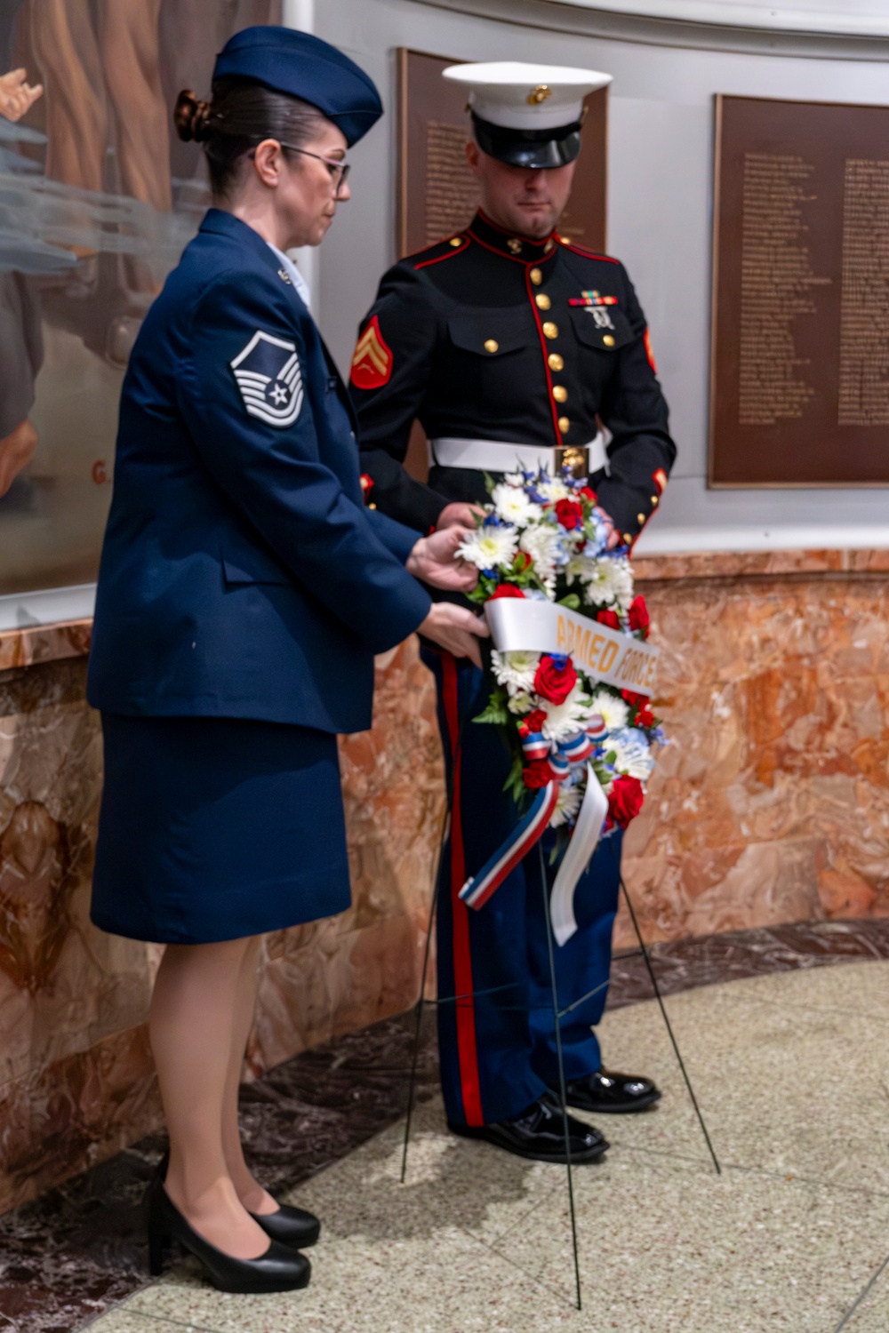 174th Attack Wing Attends Onondaga County Veterans Day Ceremony