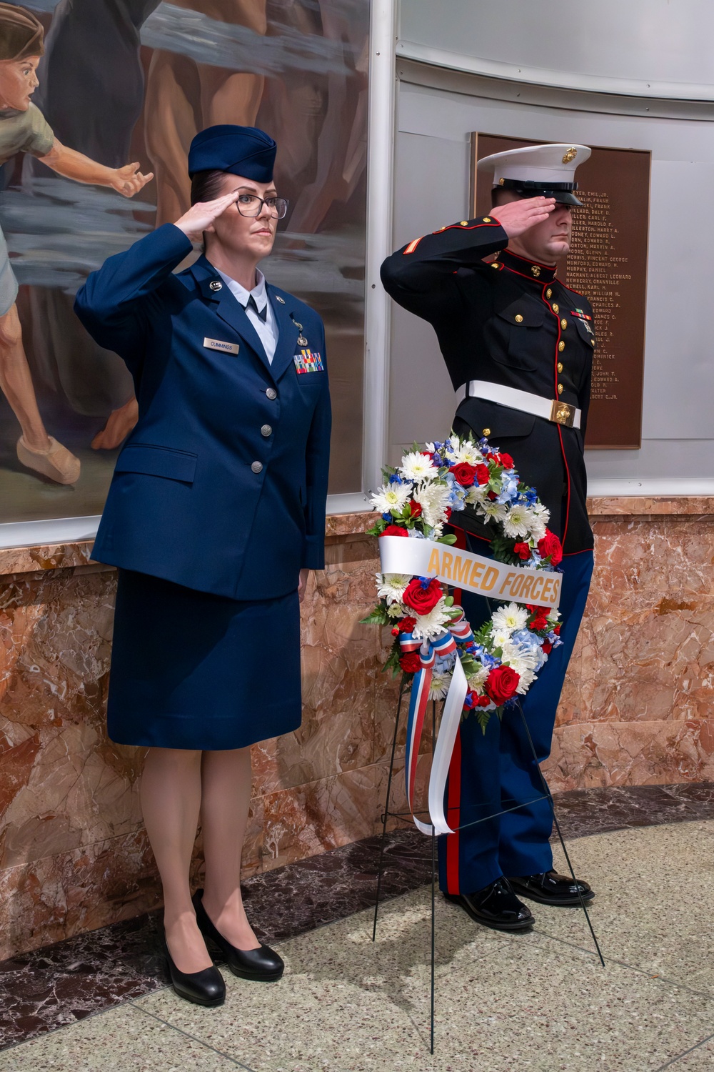 174th Attack Wing Attends Onondaga County Veterans Day Ceremony