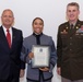 Cadets honored for athletic excellence, warrior ethos in receiving Hal Moore Award