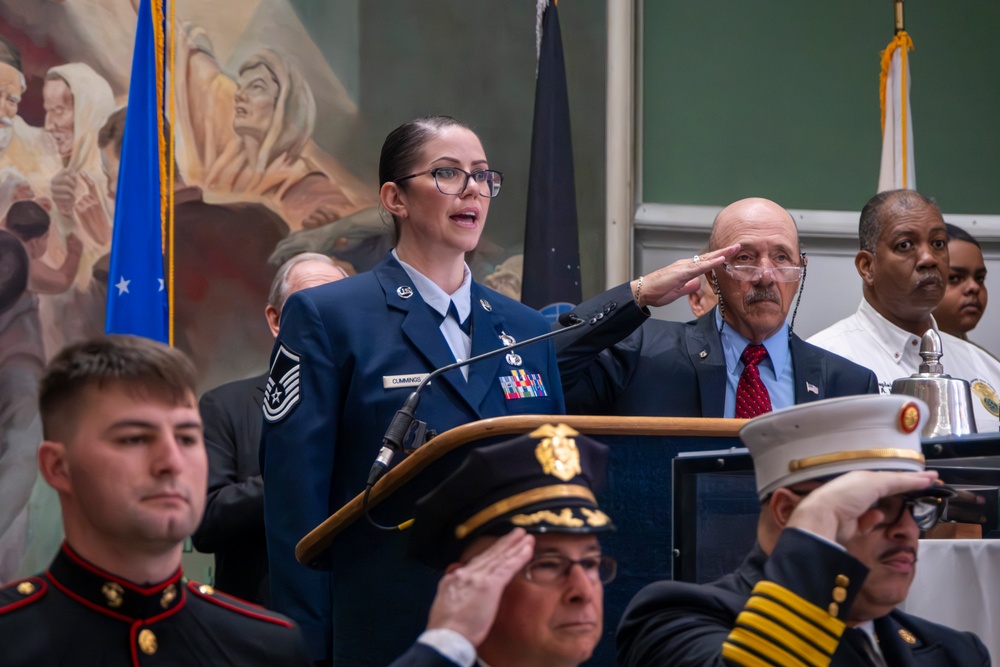 174th Attack Wing Attends Onondaga County Veterans Day Ceremony