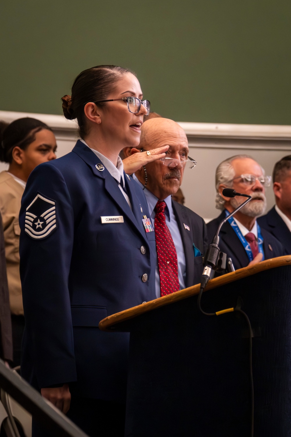 174th Attack Wing Attends Onondaga County Veterans Day Ceremony