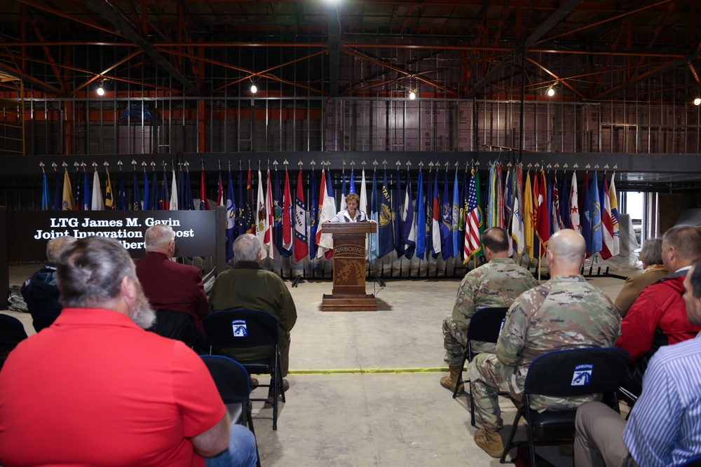 Lt. Gen. James M. Gavin Joint Innovation Outpost Naming Ceremony