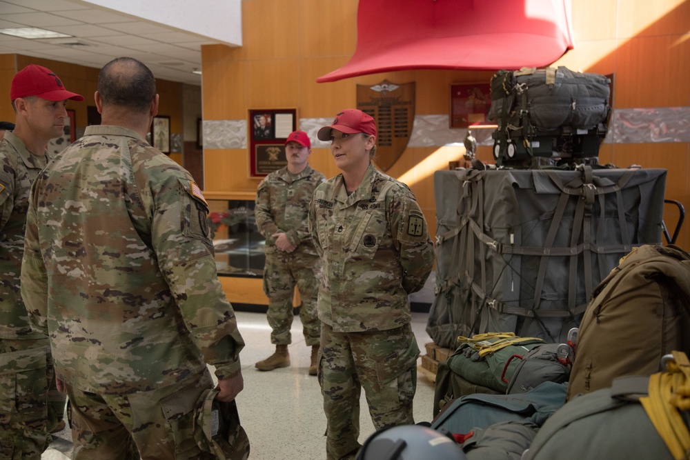 CSM Raymond S. Harris visits CASCOM