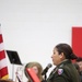 Fort McCoy Garrison Commander Col Sheyla Baez spends Veterans Day with Sparta Community