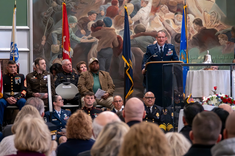 174th Attack Wing Attends Onondaga County Veterans Day Ceremony