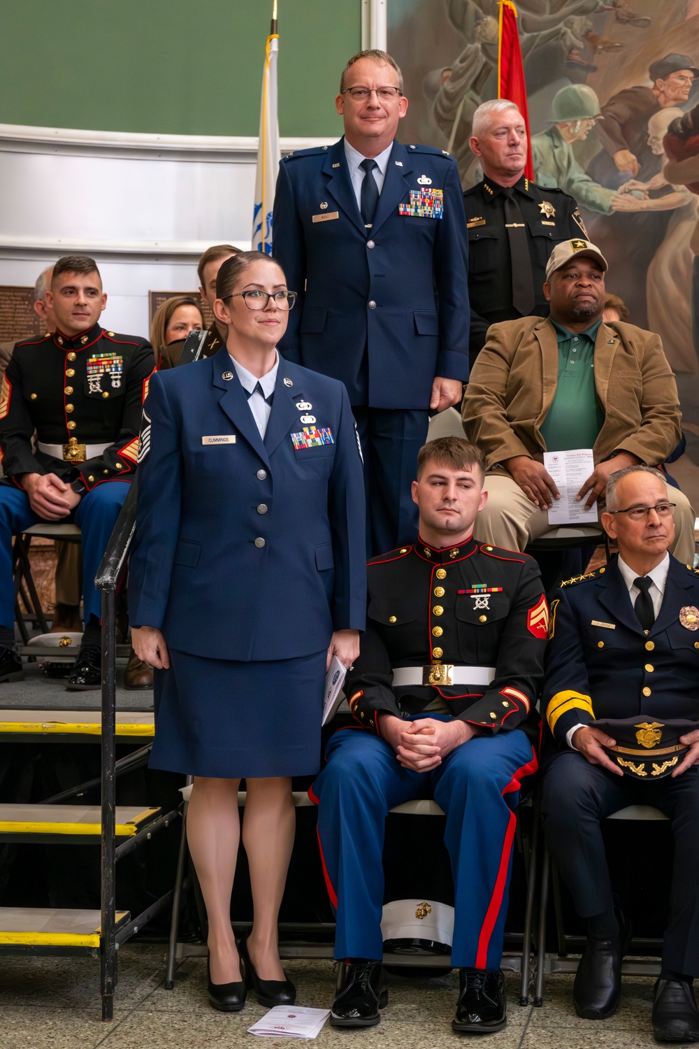 174th Attack Wing Attends Onondaga County Veterans Day Ceremony