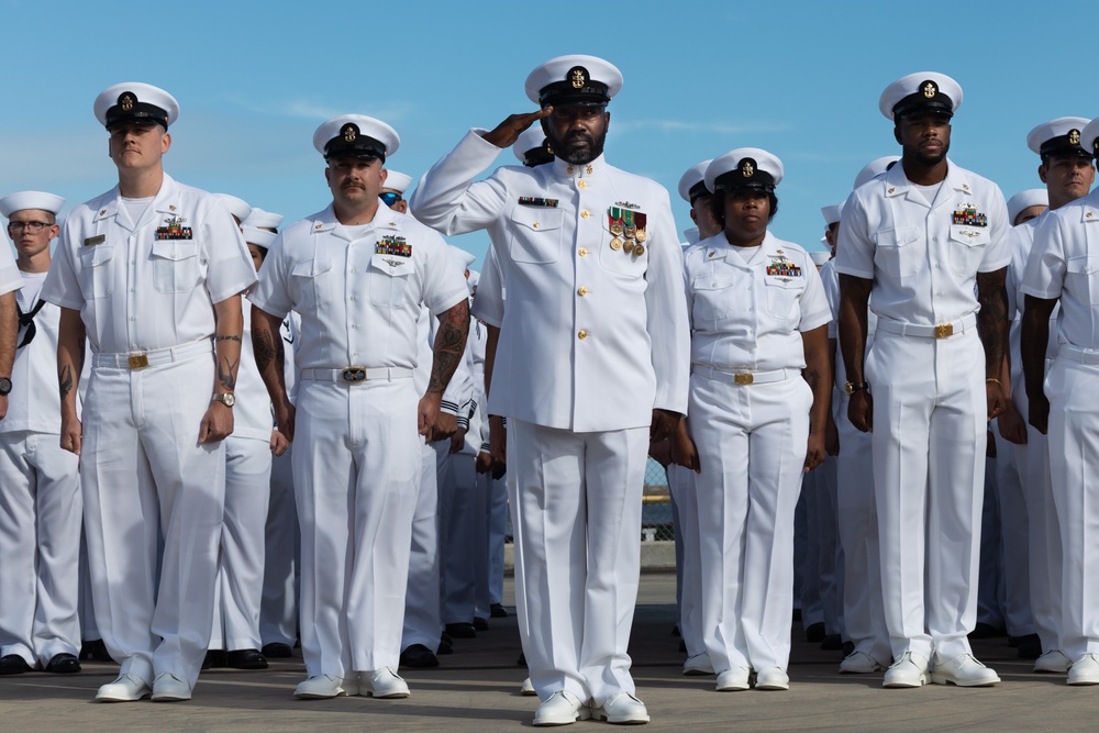 USS Mason (DDG 87) Change of Command