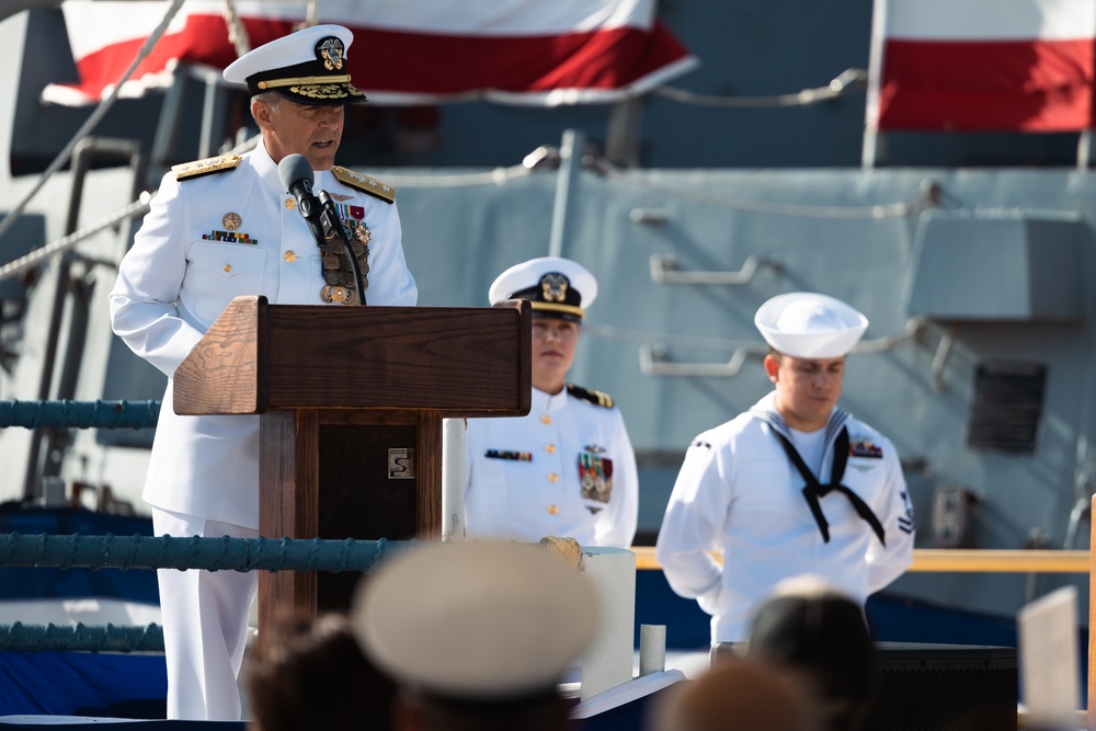 USS Mason (DDG 87) Change of Command