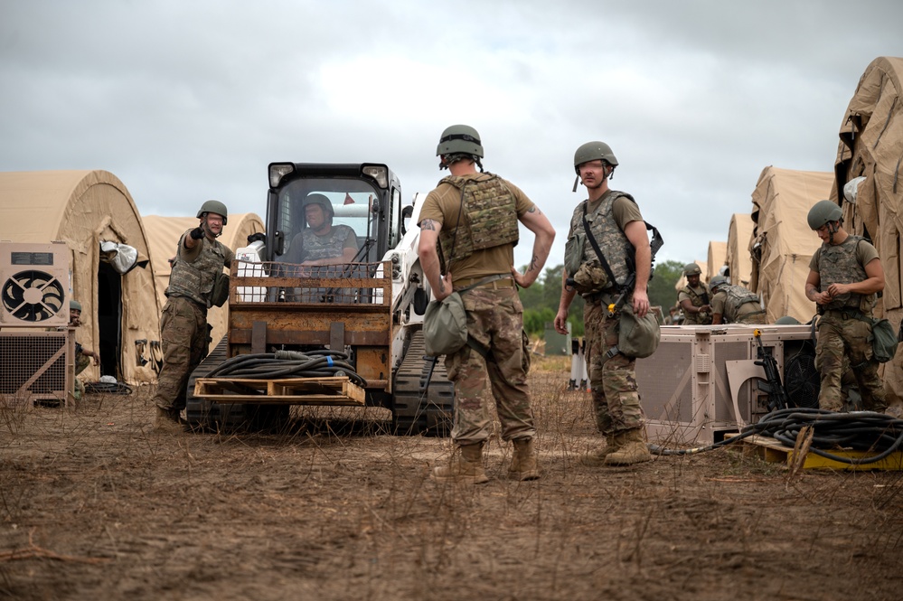 Bivouac exercise tests missions support group’s rapid deployment capabilities