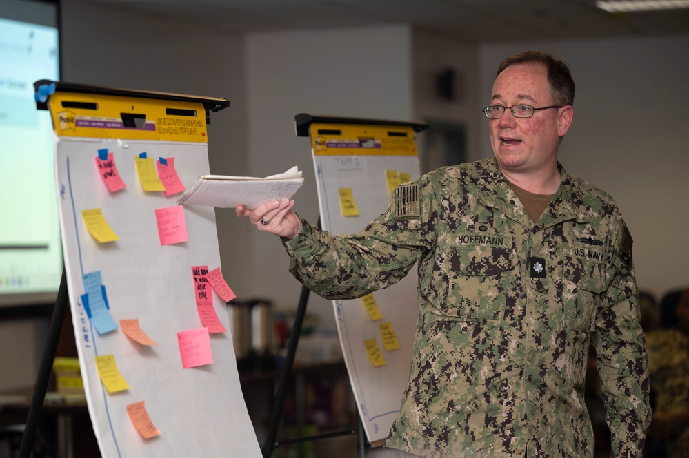 Navy Recruit Command holds a leadership conference