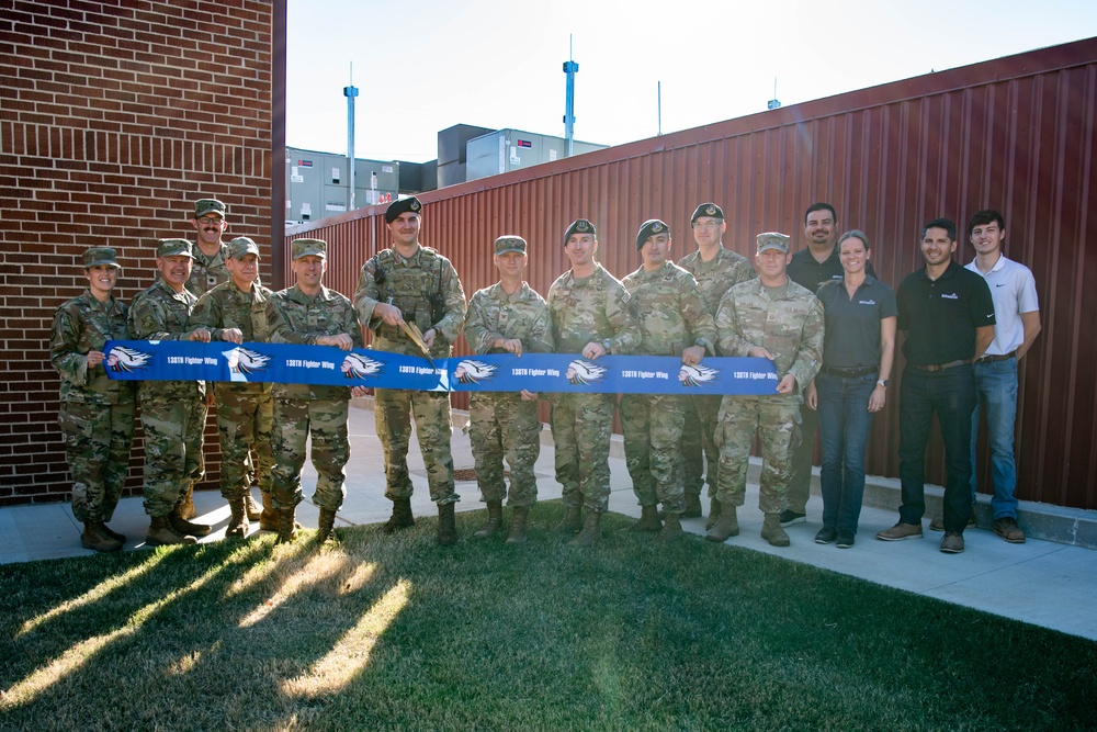 138FW Small Arms Range Complex Ribbon Cutting