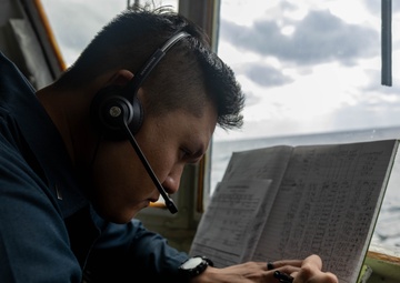 USS Preble Flight Ops