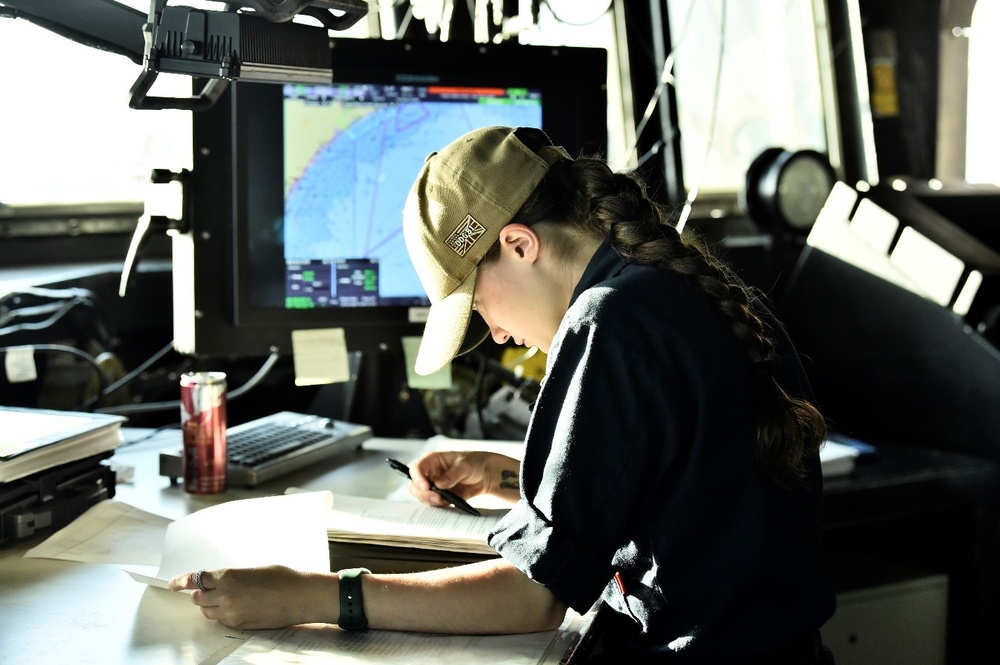 USS Winston S. Churchill Executes SWATT