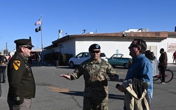 U.S. Army Yuma Proving Ground Soldiers get warm Veterans Day reception from parade crowds