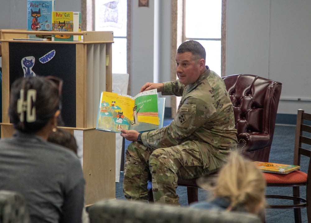 Month of the military family Storytime