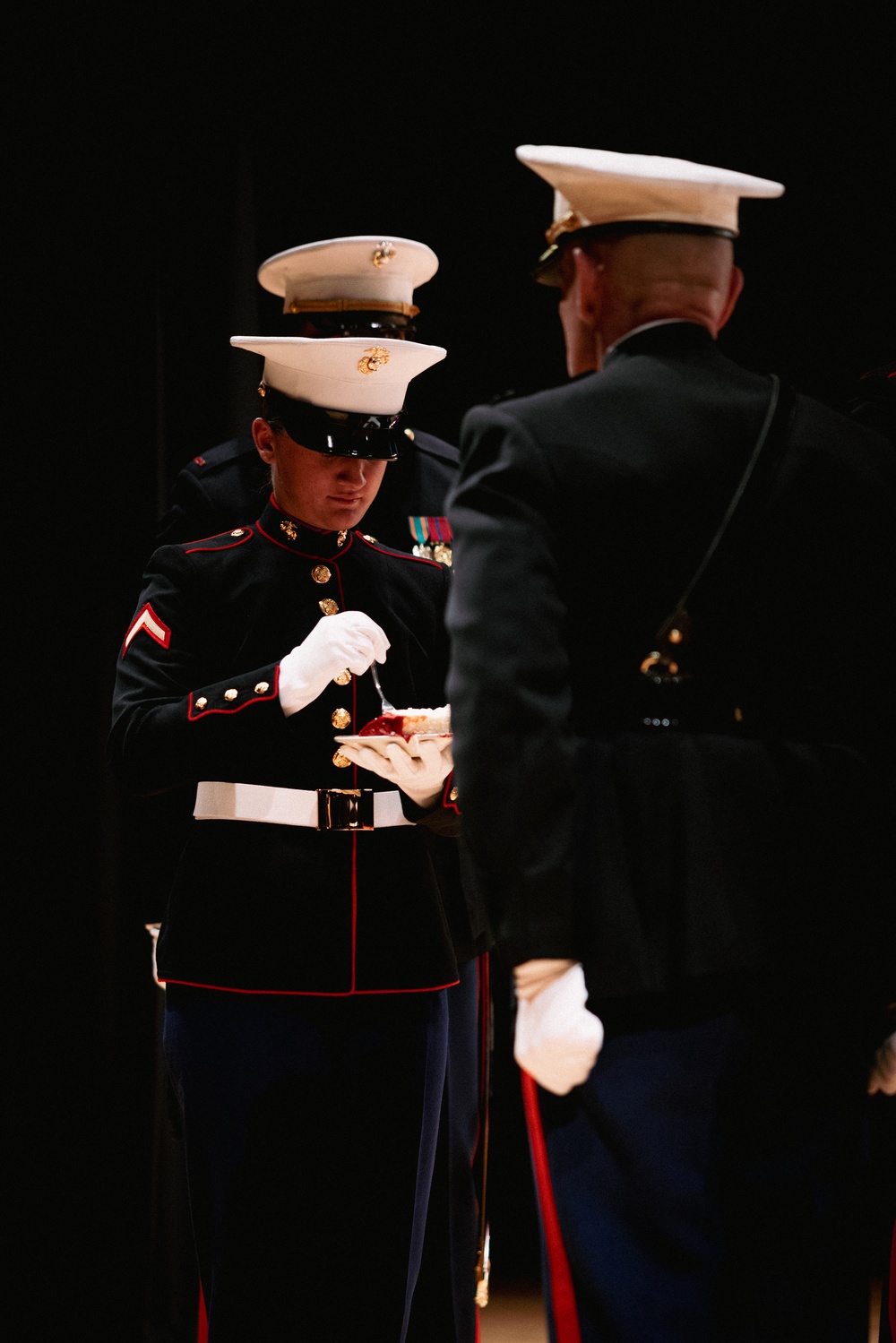 249th Marine Corps Birthday Cake Cutting Ceremony