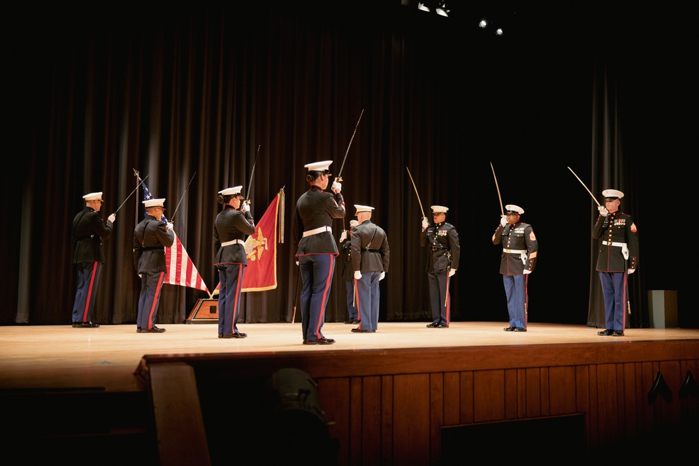 249th Marine Corps Birthday Cake Cutting Ceremony