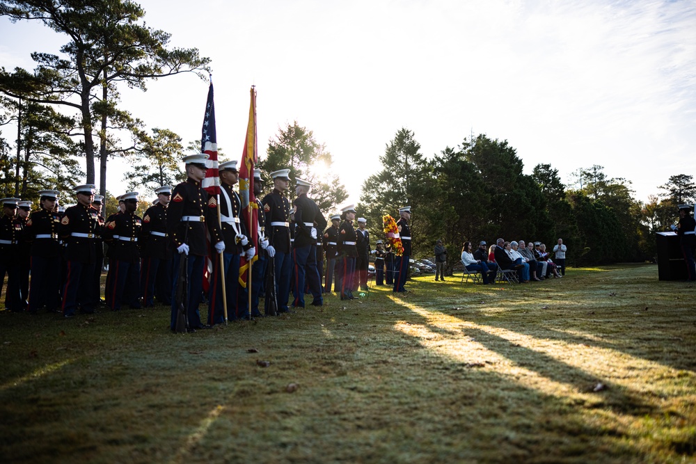 2024 Sergeant Major McHugh Wreath Laying Ceremony