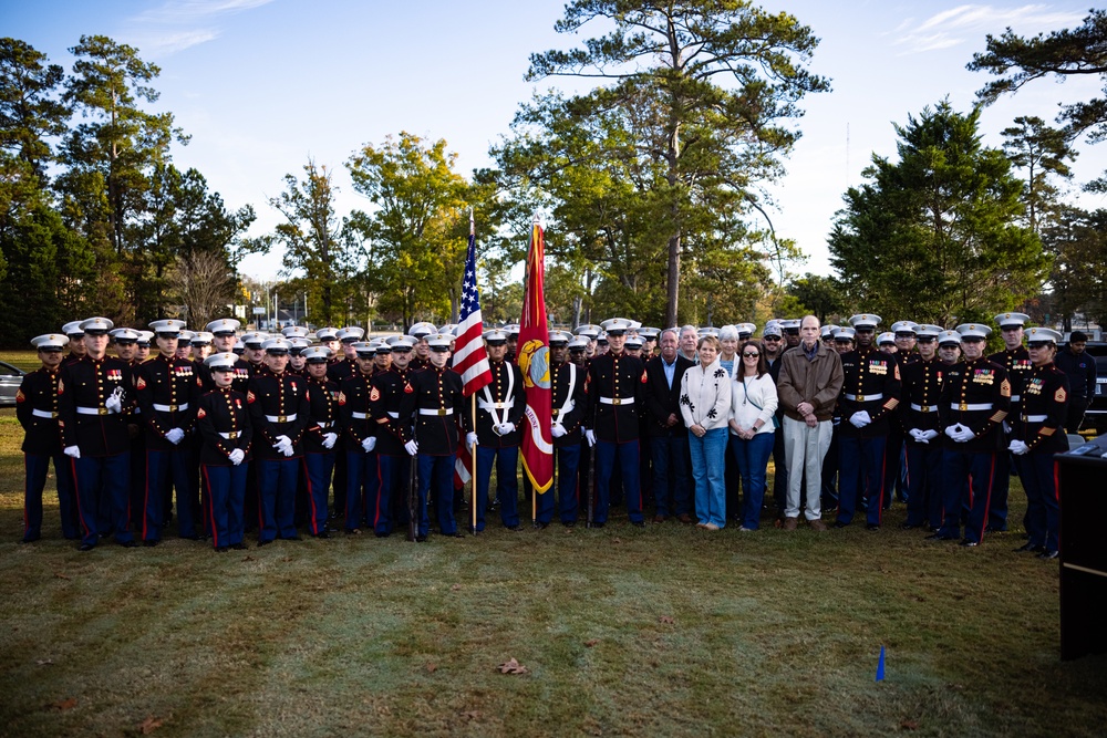 2024 Sergeant Major McHugh Wreath Laying Ceremony