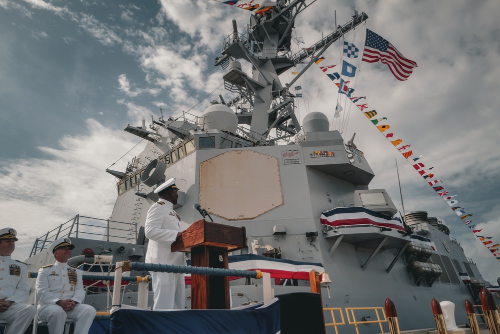 USS Mason (DDG 87) Holds Change of Command Ceremony at Naval Station Mayport