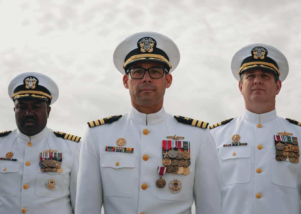 USS Mason (DDG 87) Holds Change of Command Ceremony at Naval Station Mayport