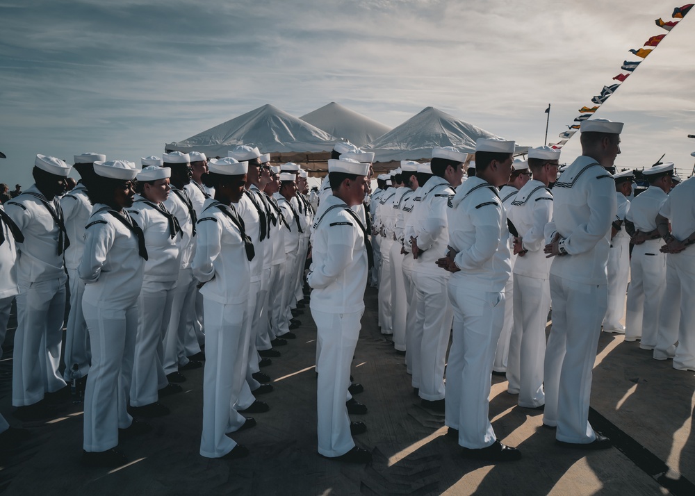 USS Mason (DDG 87) Holds Change of Command Ceremony at Naval Station Mayport