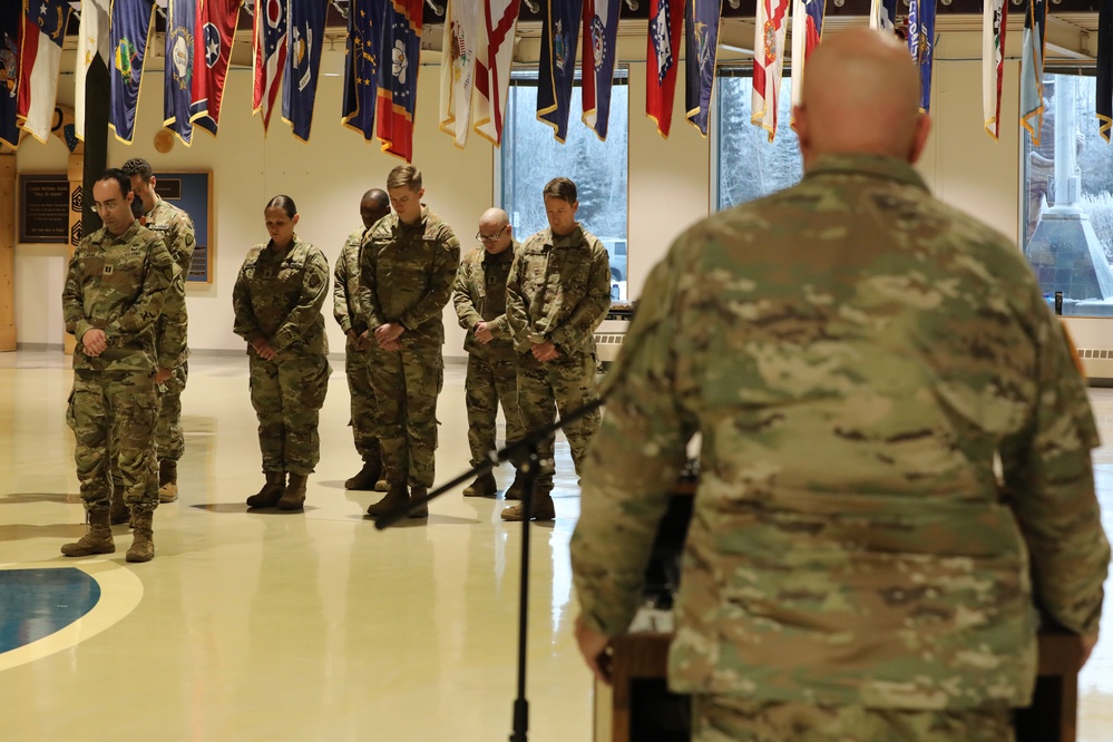 AKARNG 208th CMT Change of Command, Deployment Ceremony for CENTCOM mission