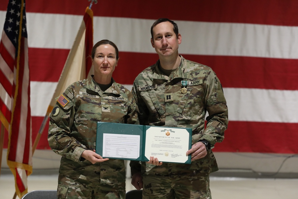 AKARNG 208th CMT Change of Command, Deployment Ceremony for CENTCOM mission