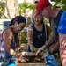 Joint Base Pearl Harbor-Hickam Salt Lake Walkway Cleanup and Genki Ball-Making