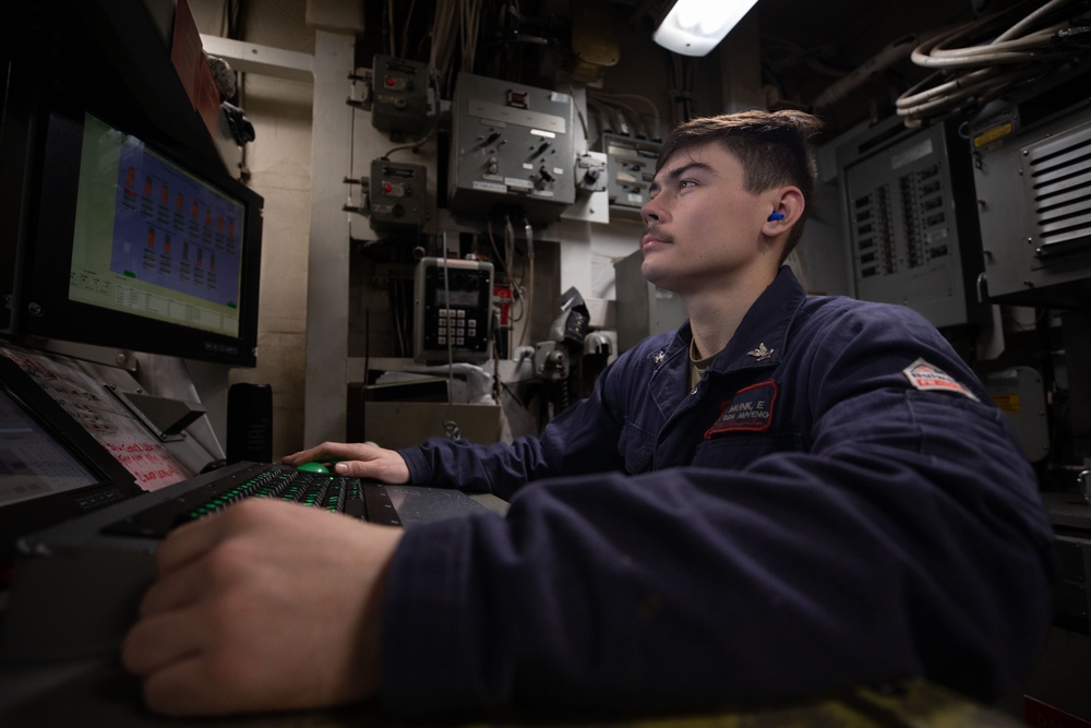 Routine Operations Aboard the USS Cole