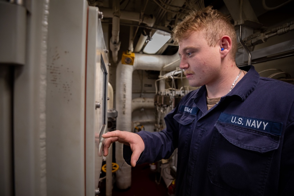 Routine Operations Aboard the USS Cole