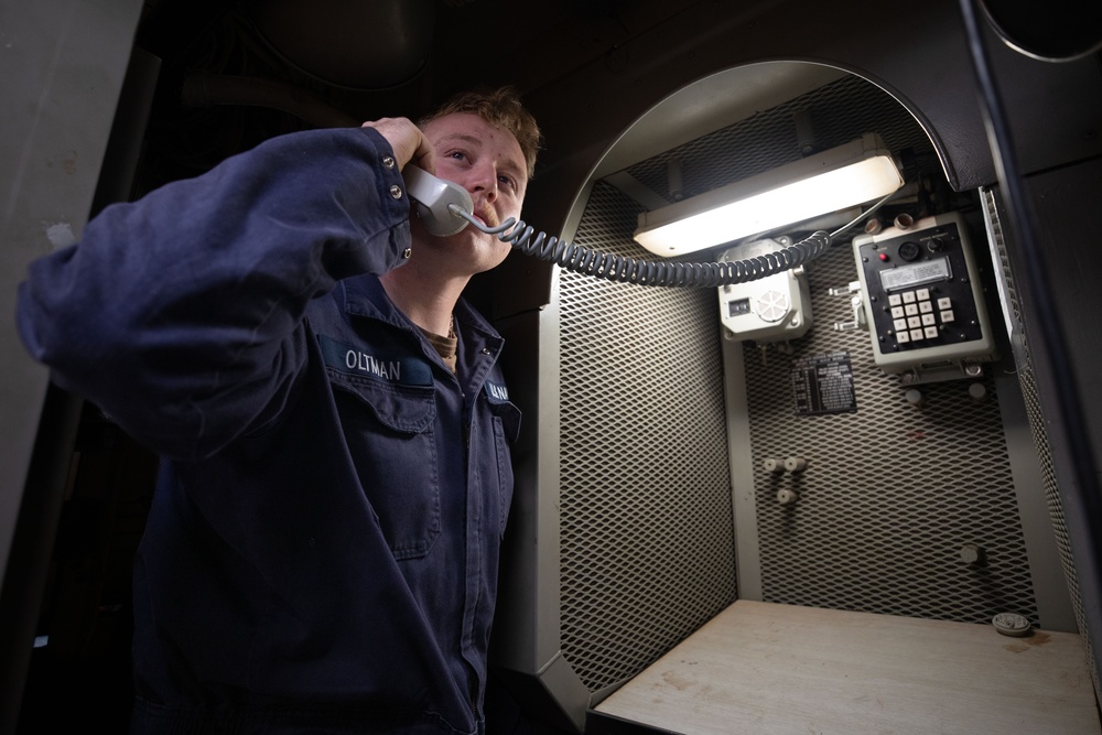 Routine Operations Aboard the USS Cole