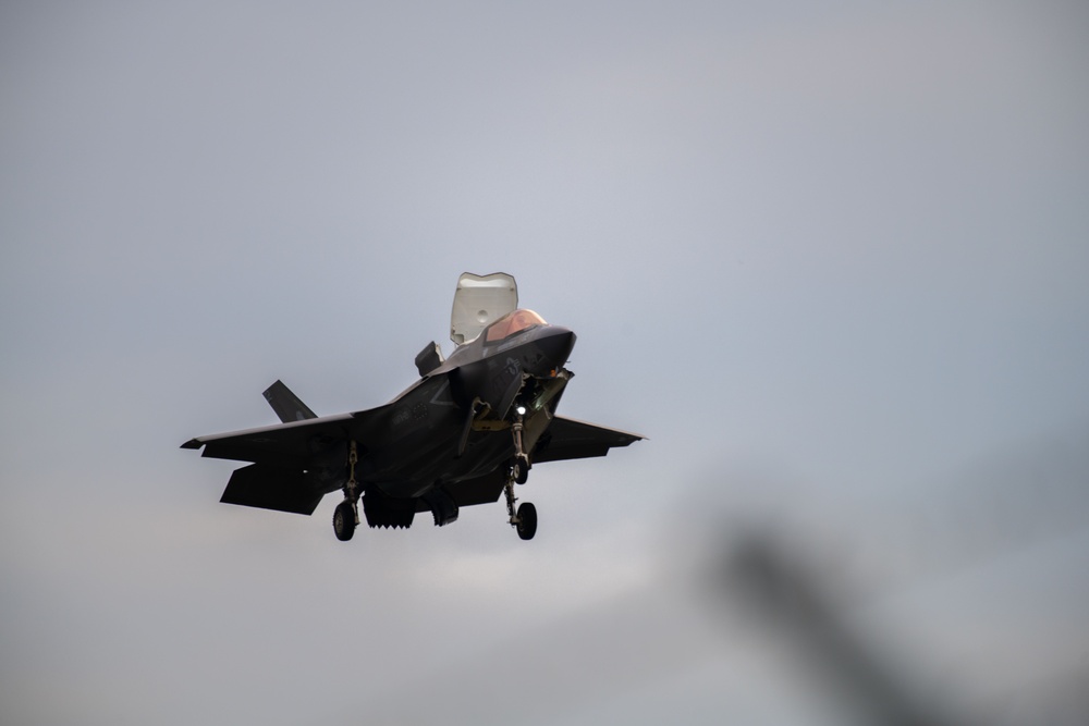 Keen Sword 25: F-35A Lightning II Aircraft from JASDF Conduct Flight Operations at MCAS Iwakuni