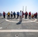 Vertical Replenishment Aboard the USS Cole