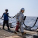 Vertical Replenishment Aboard the USS Cole