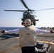 Vertical Replenishment Aboard the USS Cole