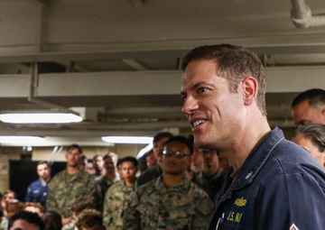 249th Marine Corps Birthday Ceremony Aboard USS Oak Hill (LSD 51)