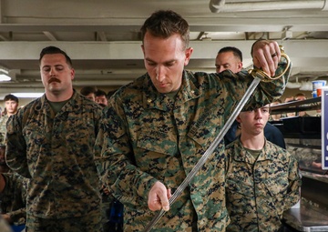 249th Marine Corps Birthday Ceremony Aboard USS Oak Hill (LSD 51)