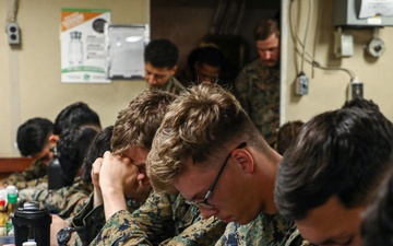 249th Marine Corps Birthday Ceremony Aboard USS Oak Hill (LSD 51)