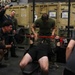 Marines and Sailors with the WSPARG-24th MEU (SOC) Participates in a Lifting Competition Aboard the USS Oak Hill (LSD 51)