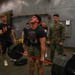 Marines and Sailors with the WSPARG-24th MEU (SOC) Participates in a Lifting Competition Aboard the USS Oak Hill (LSD 51)
