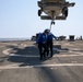 Vertical Replenishment Aboard the USS Cole