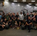 Marines and Sailors with the WSPARG-24th MEU (SOC) Participates in a Lifting Competition Aboard the USS Oak Hill (LSD 51)