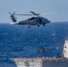 Vertical Replenishment Aboard the USS Cole