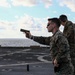 24th MEU (SOC) Conducts Small Arms Qualifications Aboard the USS Oak Hill (LSD 51)